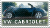 VW Cabriolet Stamp