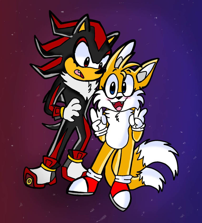 Shadowfriendly Deviantart Tails Shadow and Tails by Featheredmasked on DeviantArt