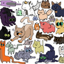Mixed Cat Adopts! (Points, OTA, Auction, Free)