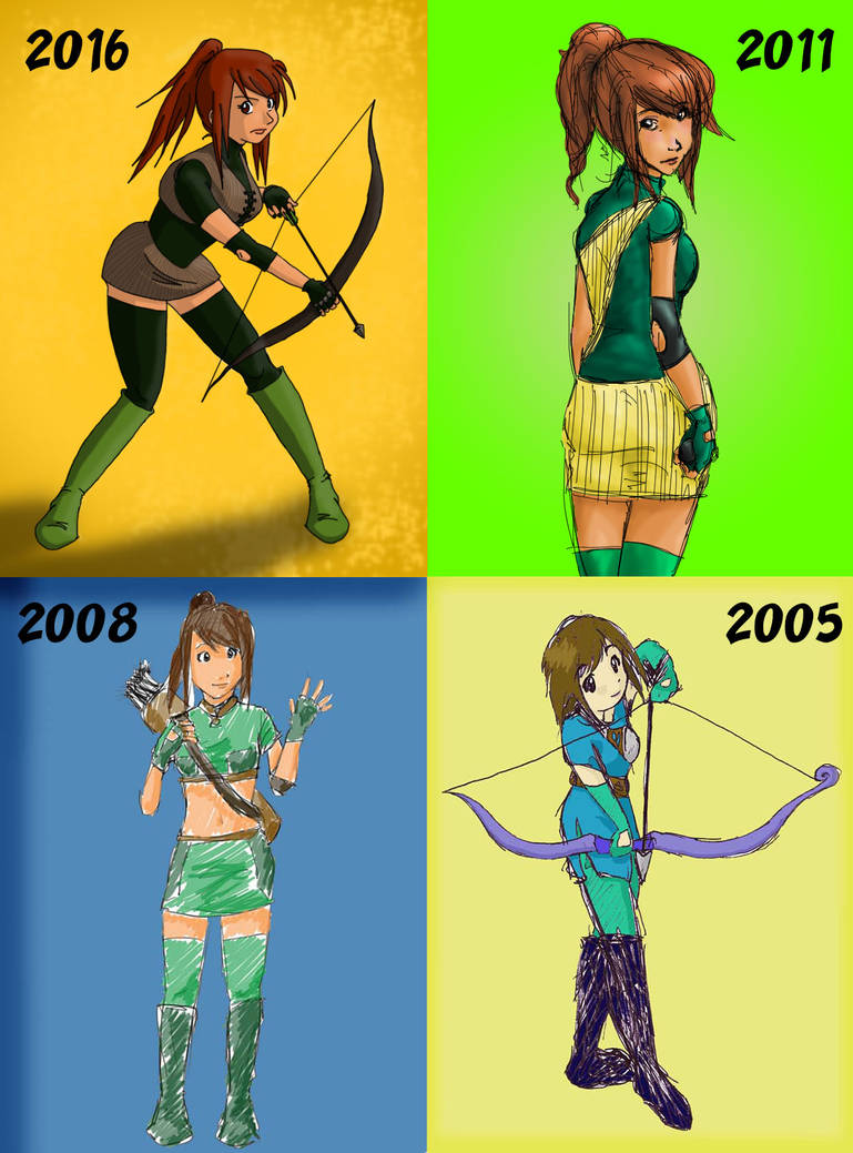 Alkina Over a Decade by minton on DeviantArt