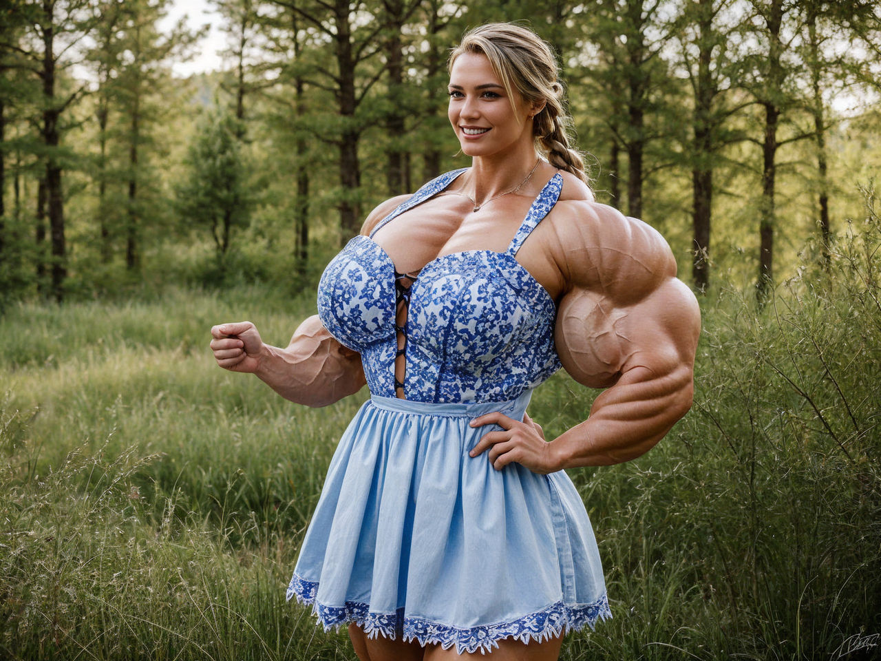 Deviantart Bug Muscle Lereia on AI-Muscle-Girls - DeviantArt