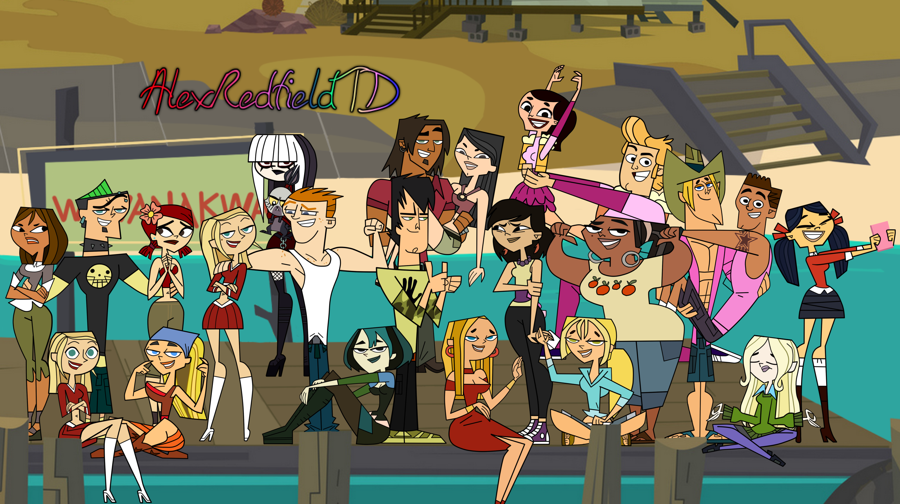 Total Drama Season 6 - My cast by RachelTD on DeviantArt in 2023