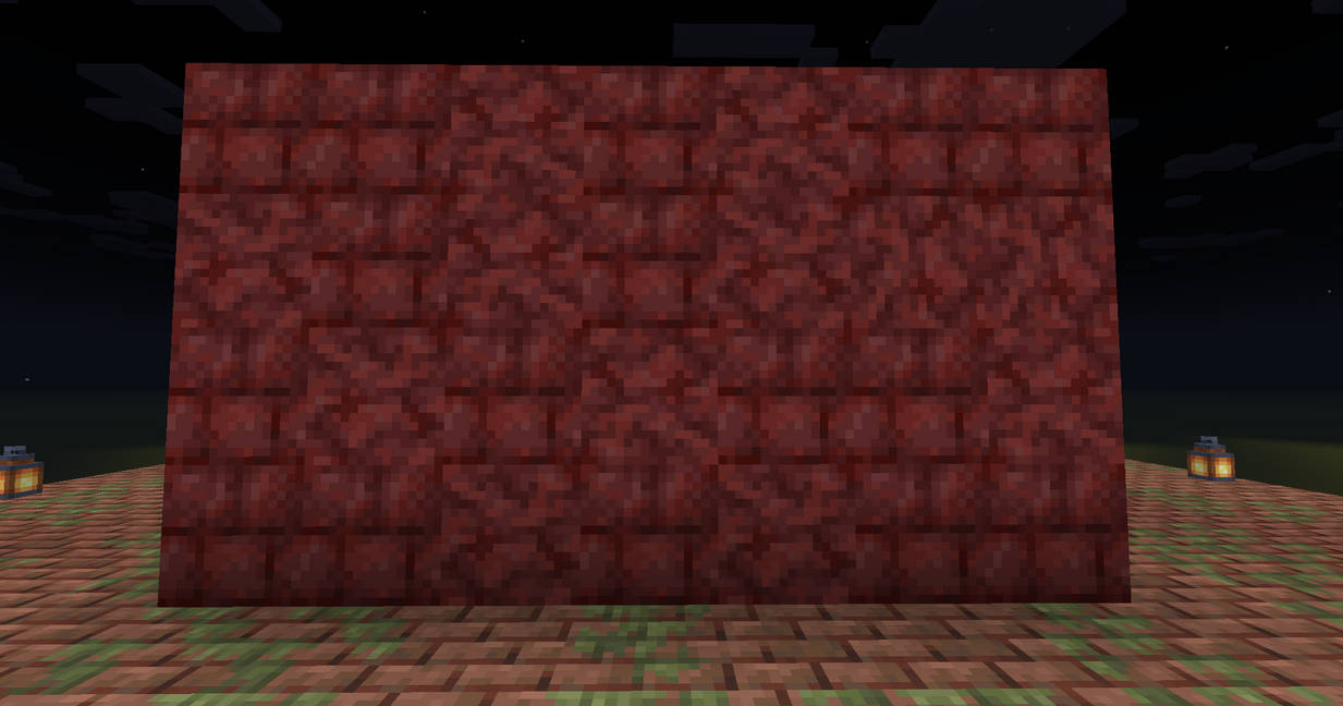 Nether Rack Fence Netherrack retexture by GodzillaFan-13 on DeviantArt