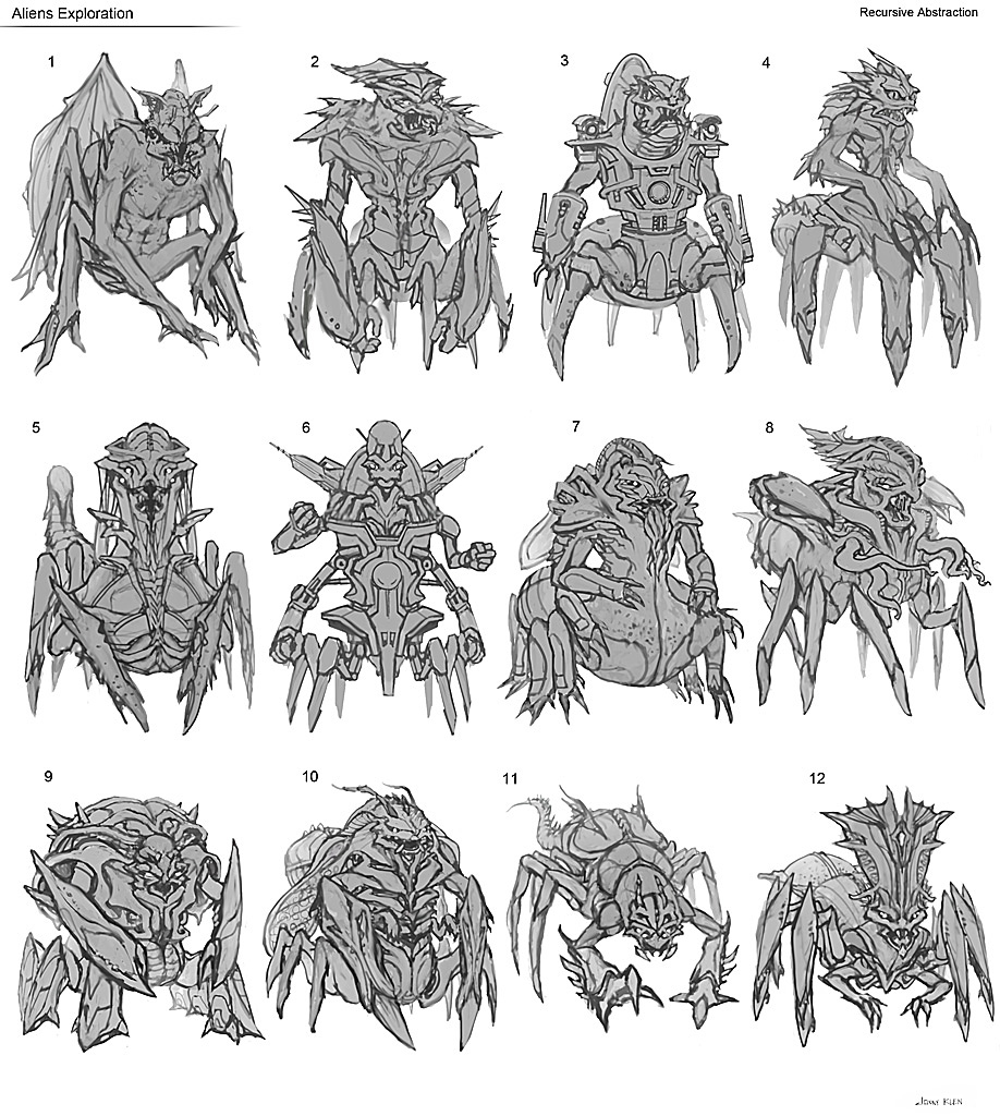Spell Recursion Creatures Recursive Creatures by JonnyKlein on DeviantArt