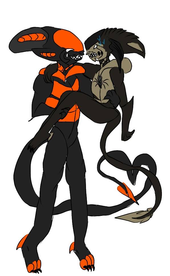 Predalien Chet and Predalien Berserk by ArinaFilin718 on DeviantArt