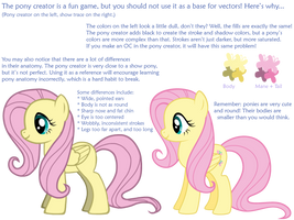 Why Not to Vector from the Pony Creator!