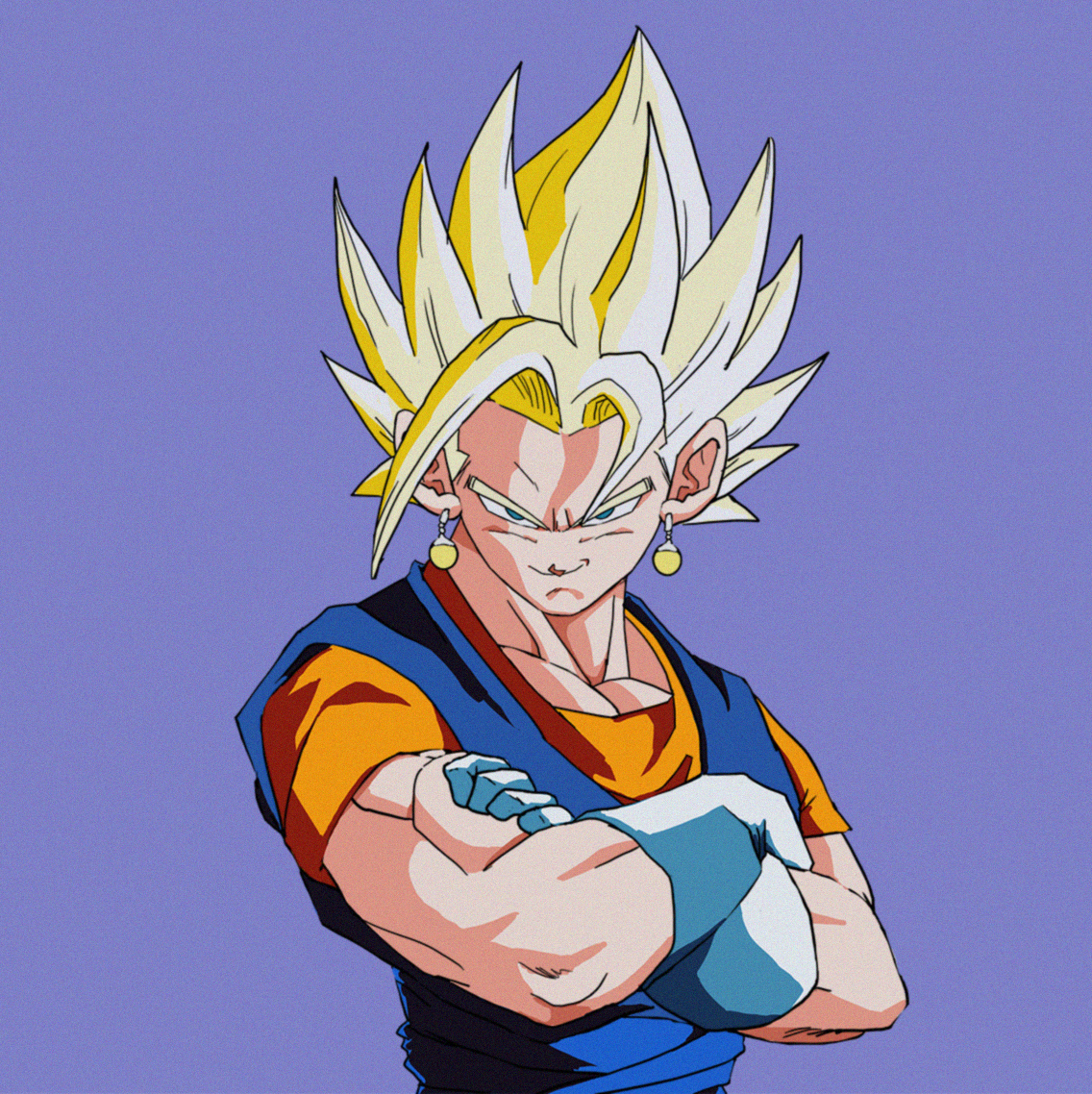 dragon ball series - Was Vegito SSJ1 or SSJ2 when fighting Buu