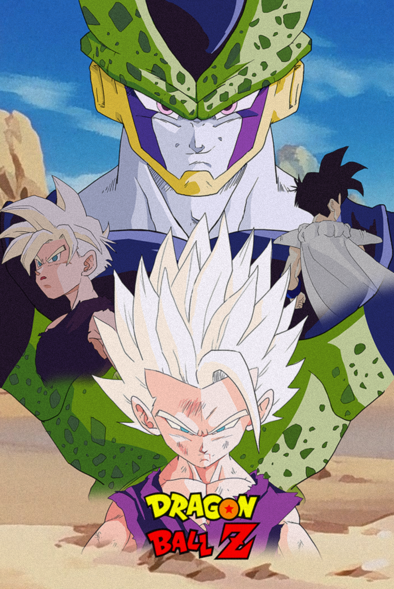 Cell Saga DBZ Poster by RoyalJester on DeviantArt