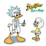 Ducktales Rick And Morty