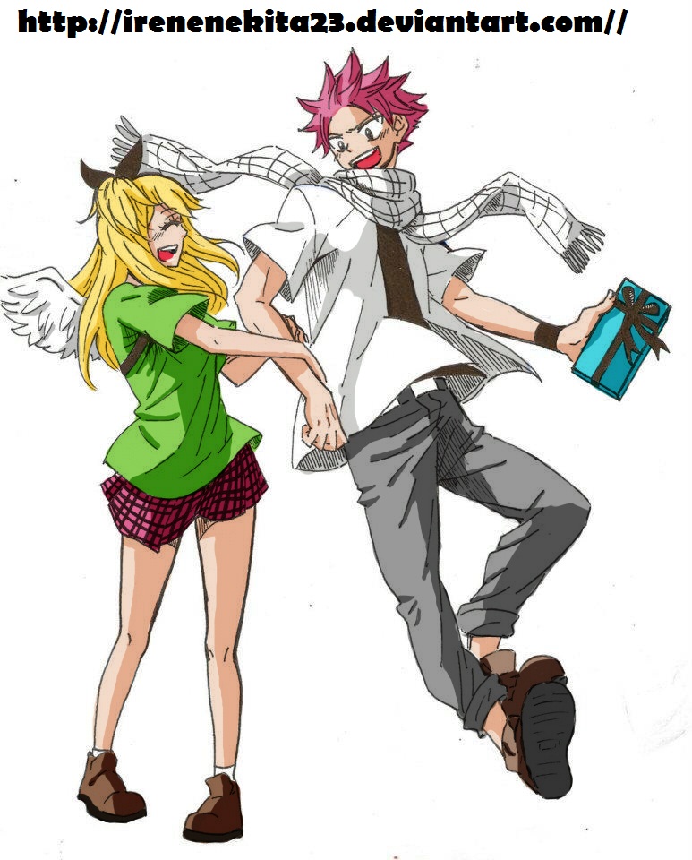 Natsu Dragneel and Lucy Heartfilia