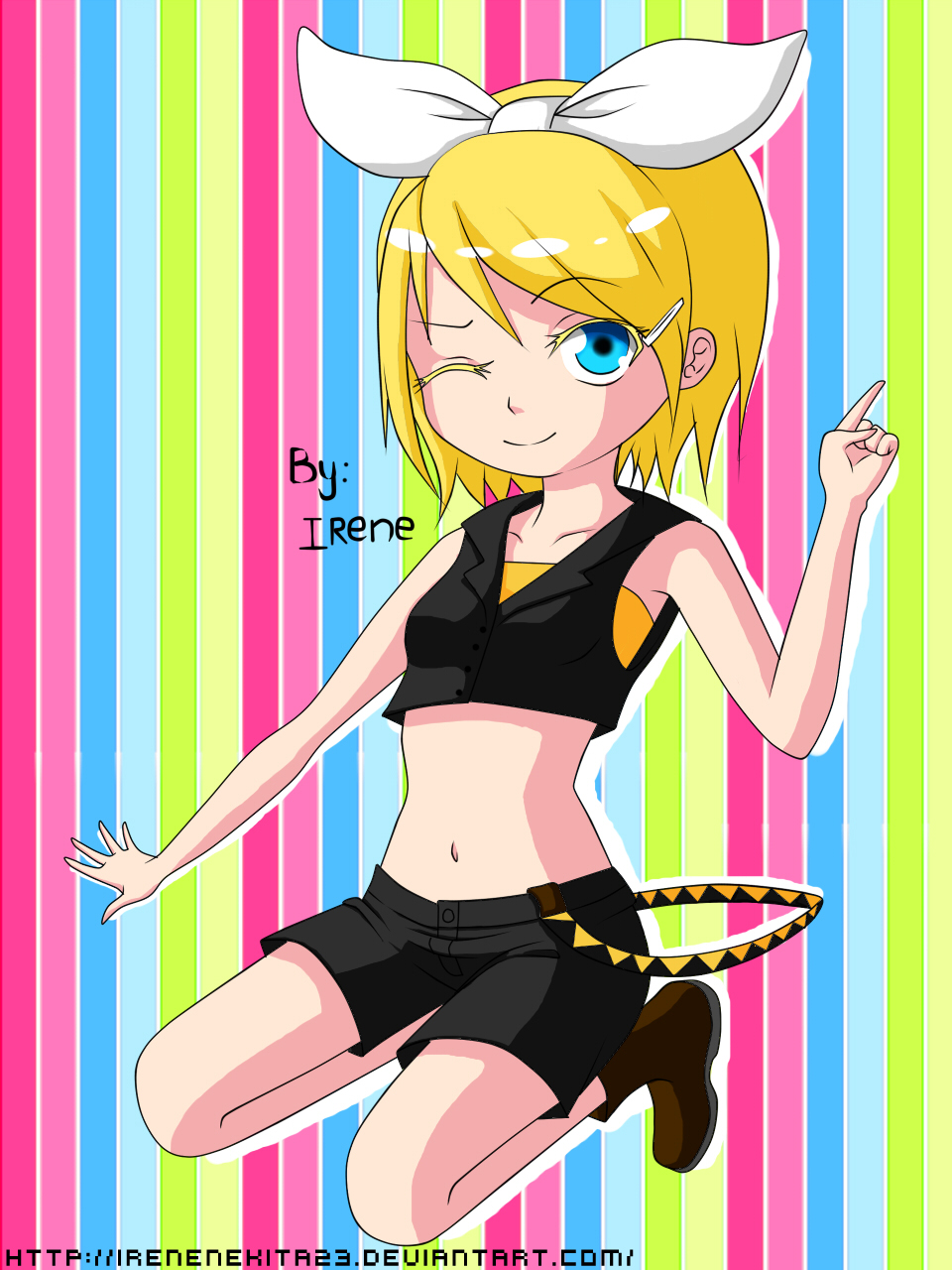 Rin Kagamine Fan Art