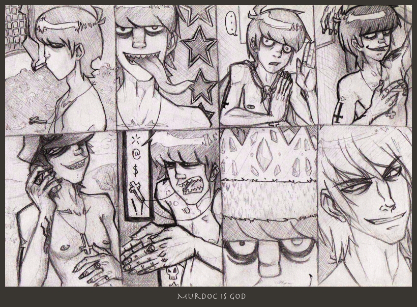 Murdoc Sketches