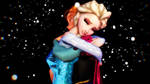 Anna And Elsa Hug Each Other by Anjanimates-MMD