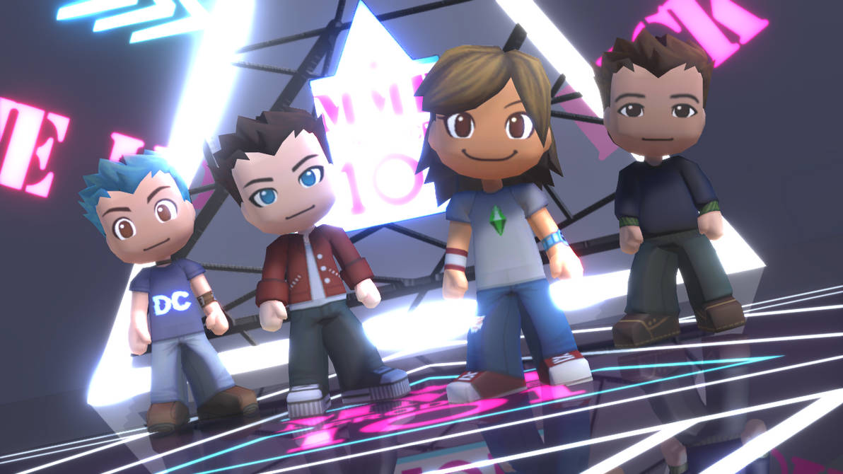 MMD | MySims Self-Models | Me and Friends by Anjanimates-MMD on DeviantArt