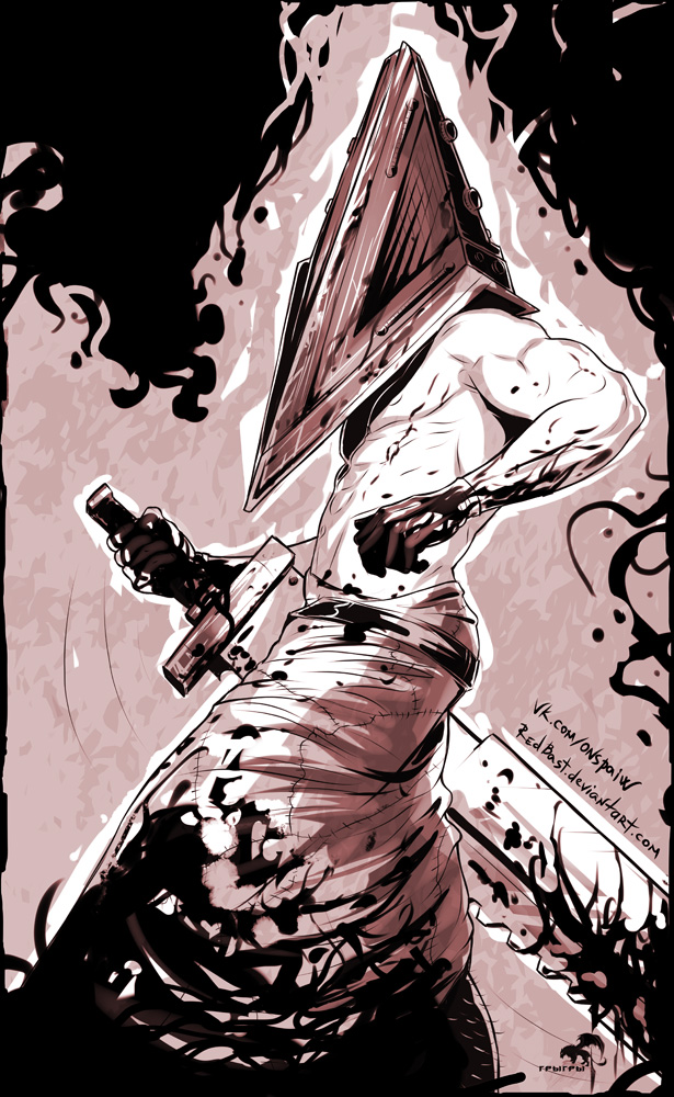 Pyramid Head. Silent Hill 2 fanart by RedBast on DeviantArt