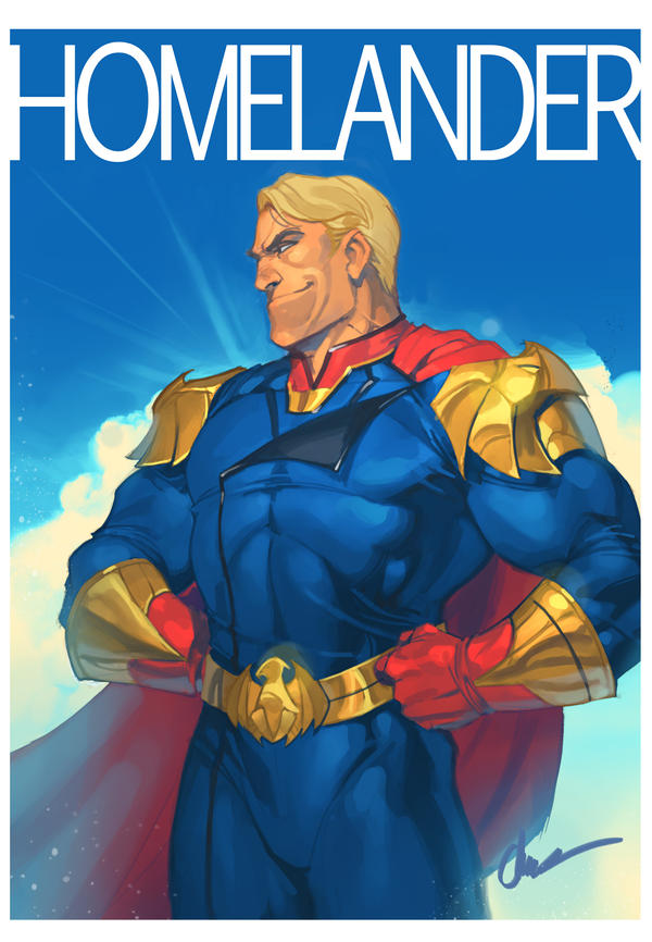 Paper Homelander $$HOMELANDER$$ by ChuckARTT on DeviantArt