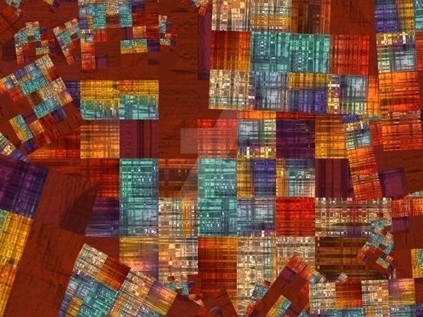 urban fractal patchwork