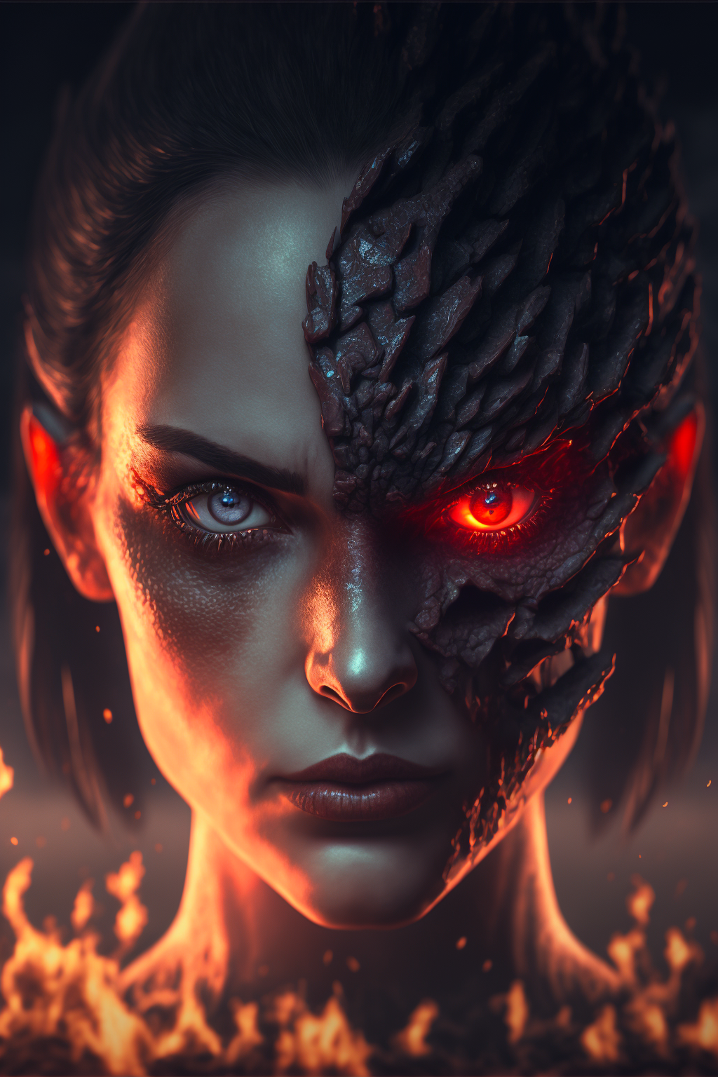 Demon Dragon Girl by mohamedeslam4 on DeviantArt