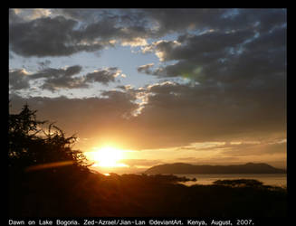 Dawn on Lake Bogoria
