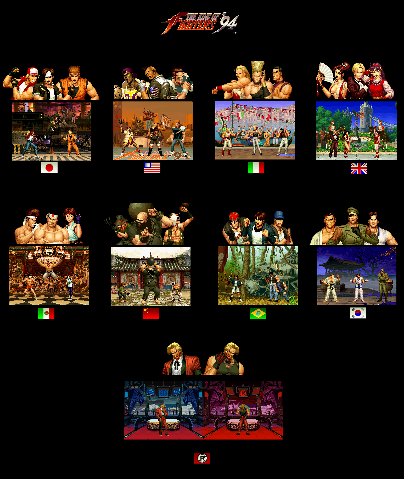 KOF Teams by flashcs on DeviantArt