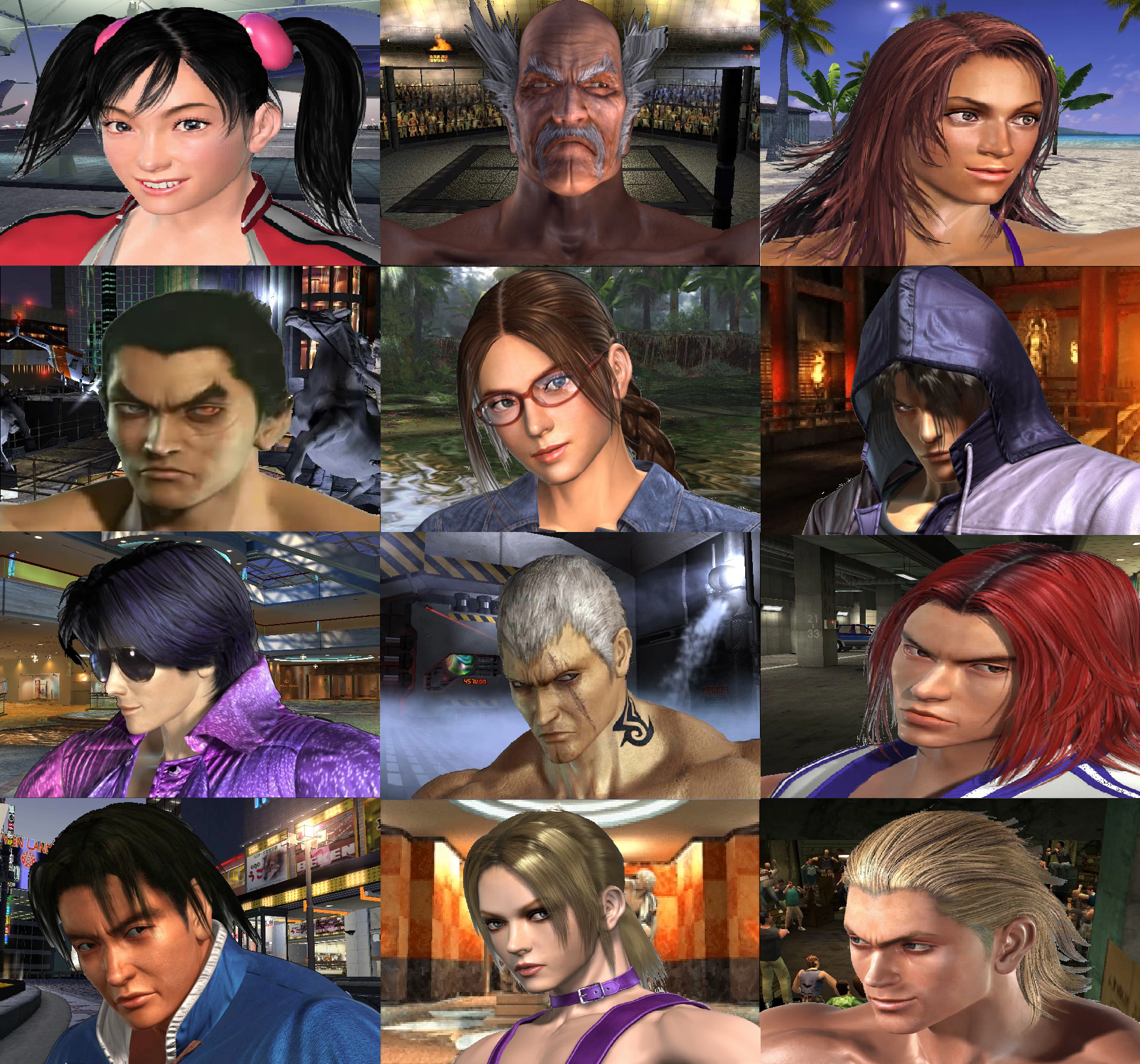 Tekken 4(2001)- Launch Roster. : r/Tekken