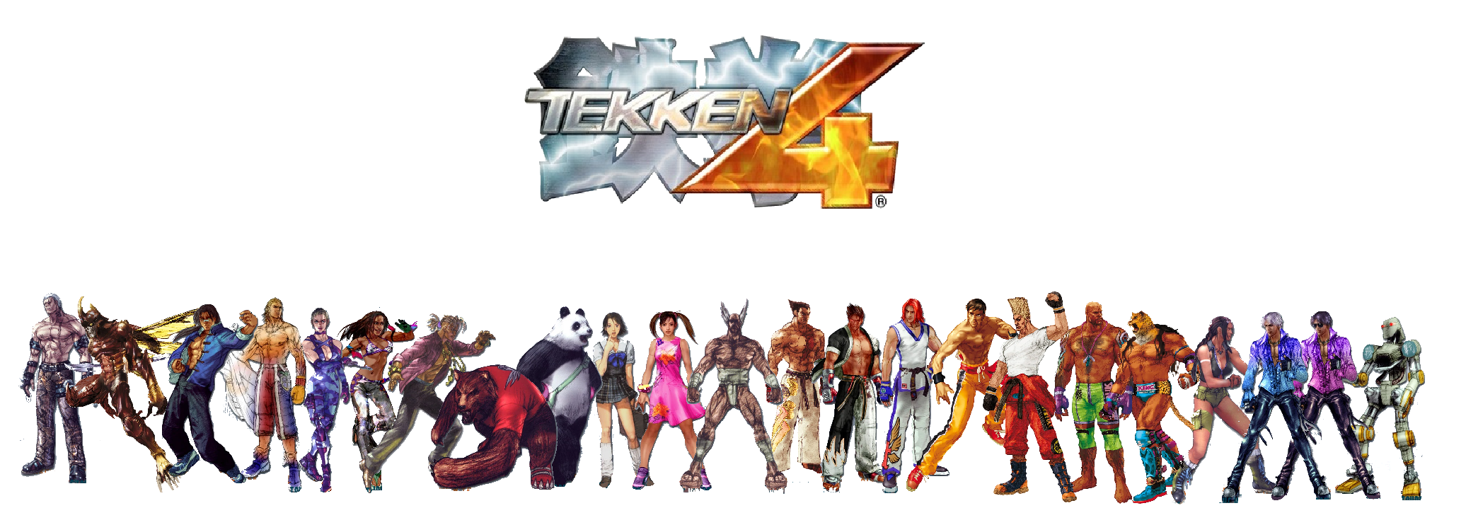 Tekken 4(2001)- Launch Roster. : r/Tekken
