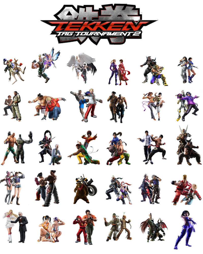 Tekken Tournament 2 Characters By Lonerpx On Deviantart