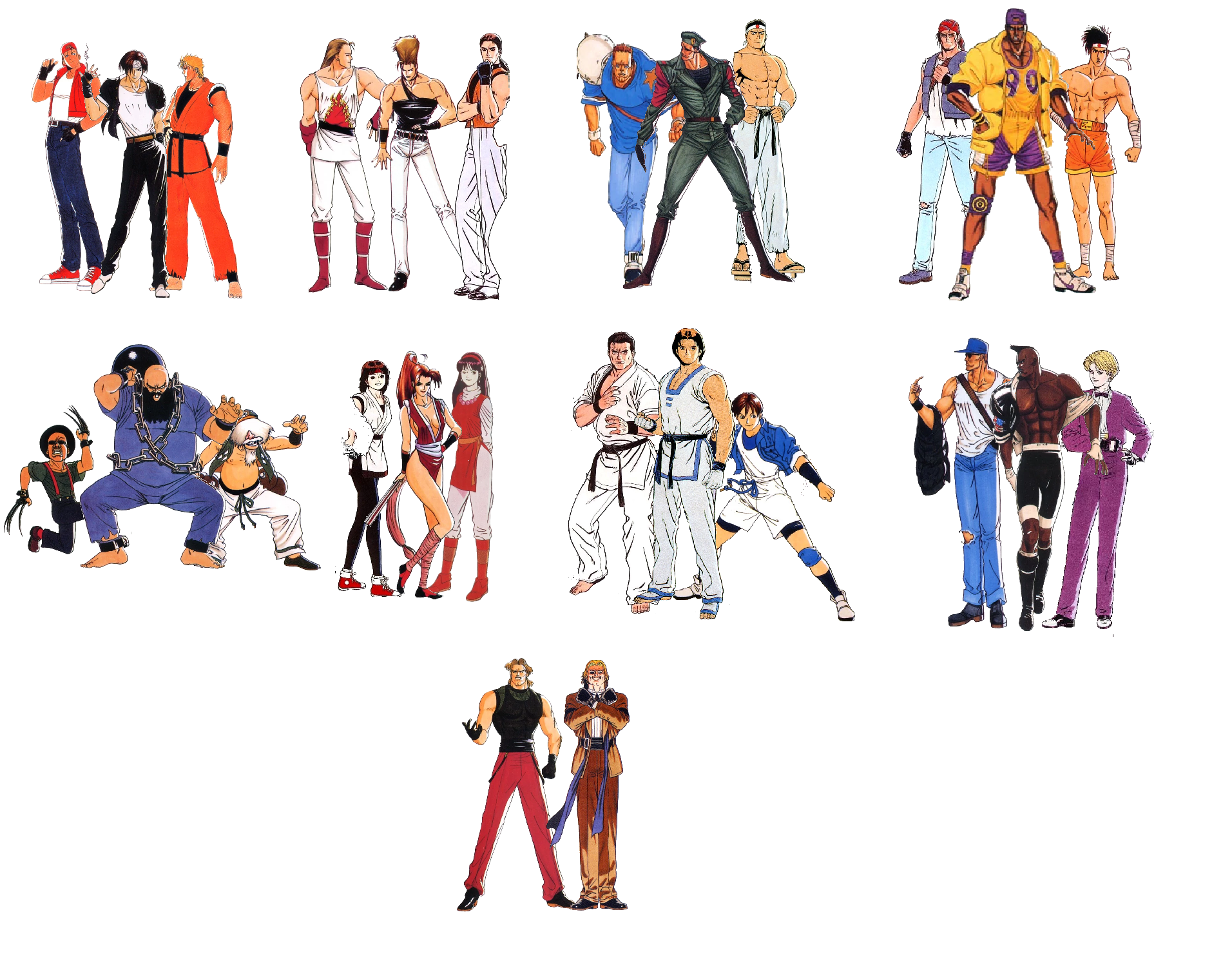 KOF 94 CG's by lonerpx on DeviantArt