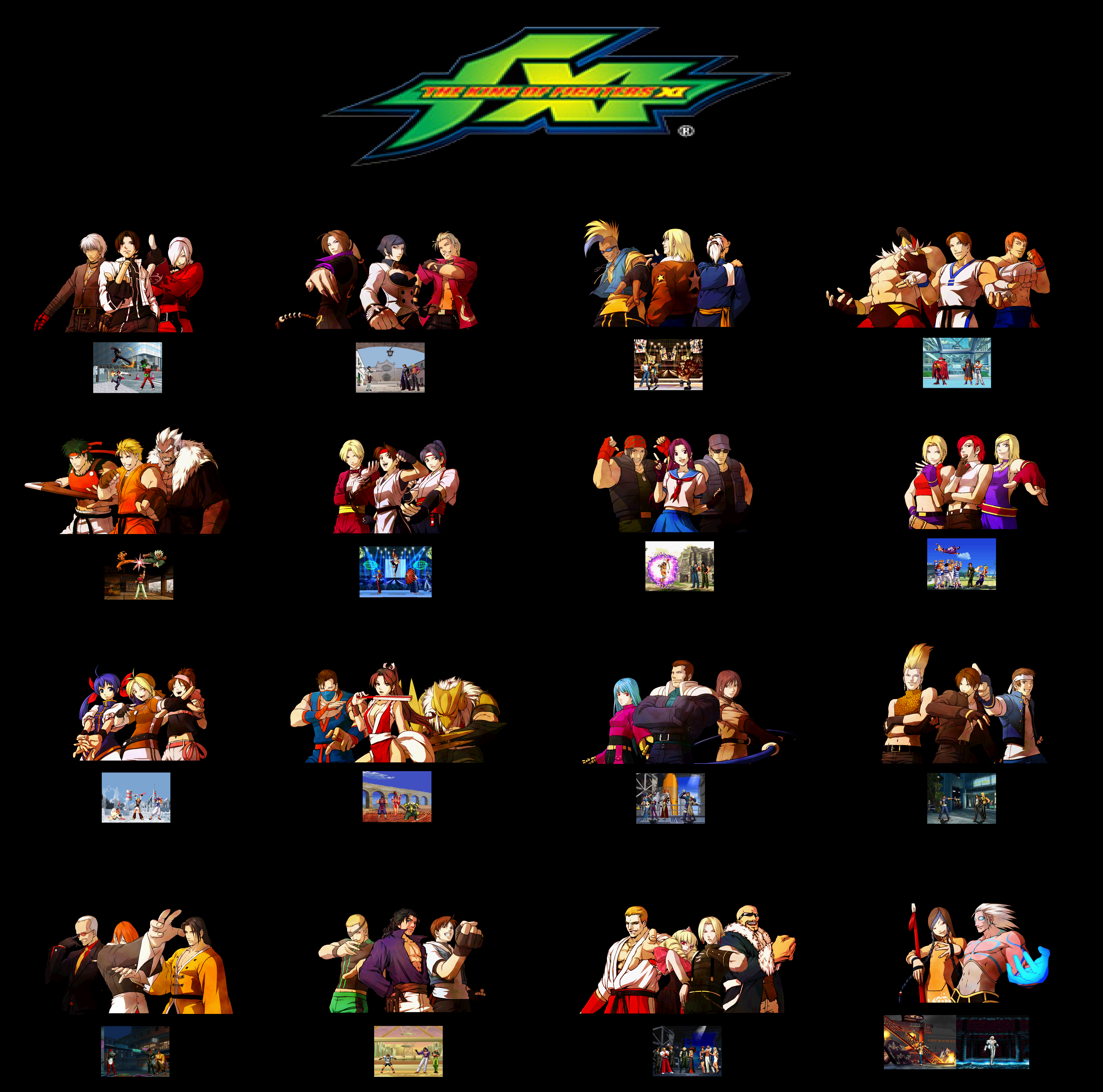 KOF Teams by flashcs on DeviantArt