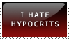 Stamp: hypocrits