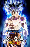 Goku Ultra Instinct poster (almej)