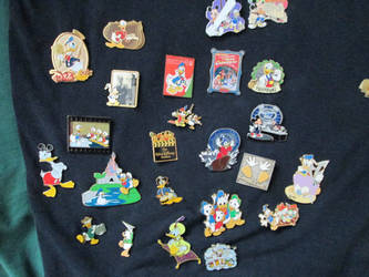 My Donald Duck Pin Collection