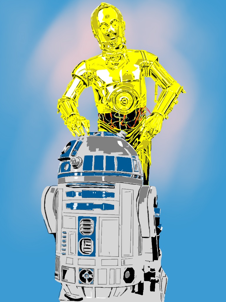 C-3PO and R2-D2