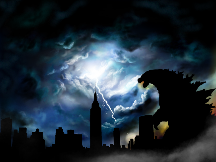 Godzilla Takes New York