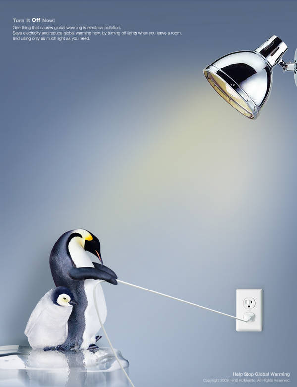 Help Stop Global Warming Ad by pepey