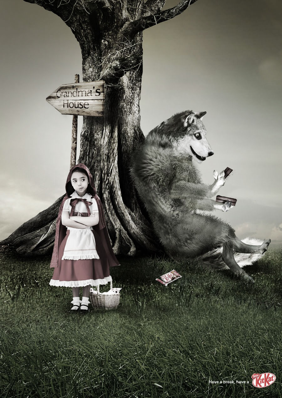 KitKat - red riding hood by pepey