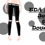 MMD: TDA fitted jeans for DL (Male and Female ver)