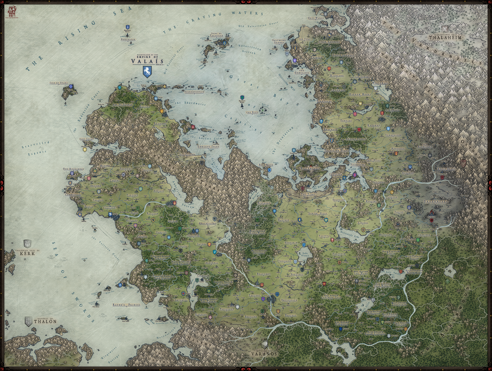 Regional Map - Valais