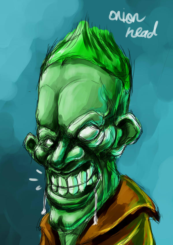 Gantz Green Onion Head By Gnahz On Deviantart Gantz Green Onion Head By Gnahz On Deviantart