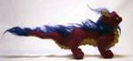 Needle Felted Asian Dragon II by The-GoblinQueen