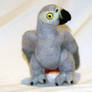 Needle Felted African Grey III