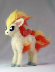 Needle Felted Ponyta Pokemon