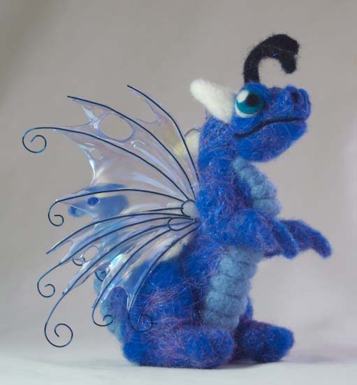 Felted Baby Fairy Dragon II