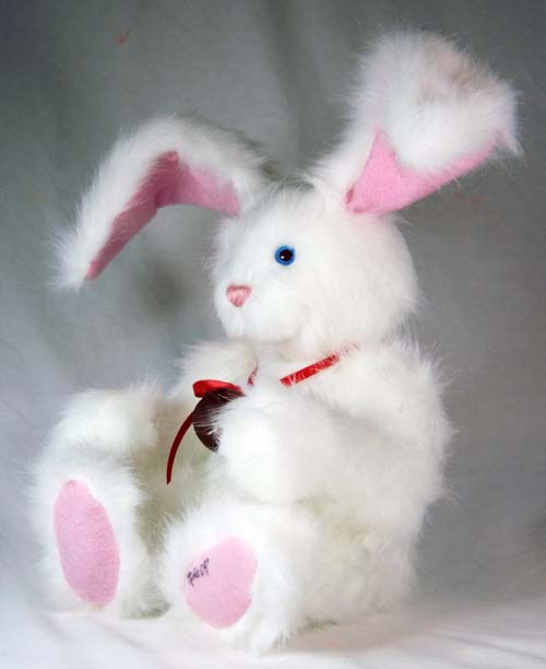 White Rabbit Plush