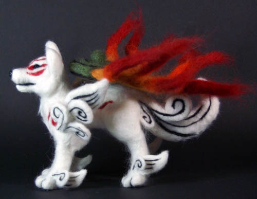 Okami Amaterasu Wolf Plush II