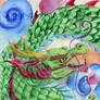 Chinese Dragon Watercolor