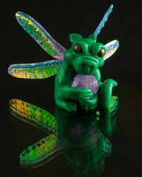 Little Green Pixie Dragon