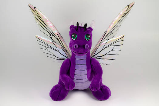 Dragon Flutter Plushie Front View