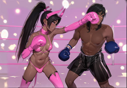Asher vs the Pink Succubus