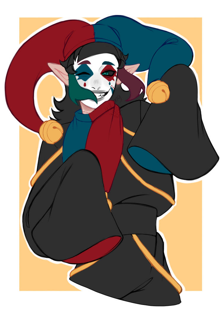 Jester Back Deviantart MY FAVORITE JESTER by 1nkpng on DeviantArt